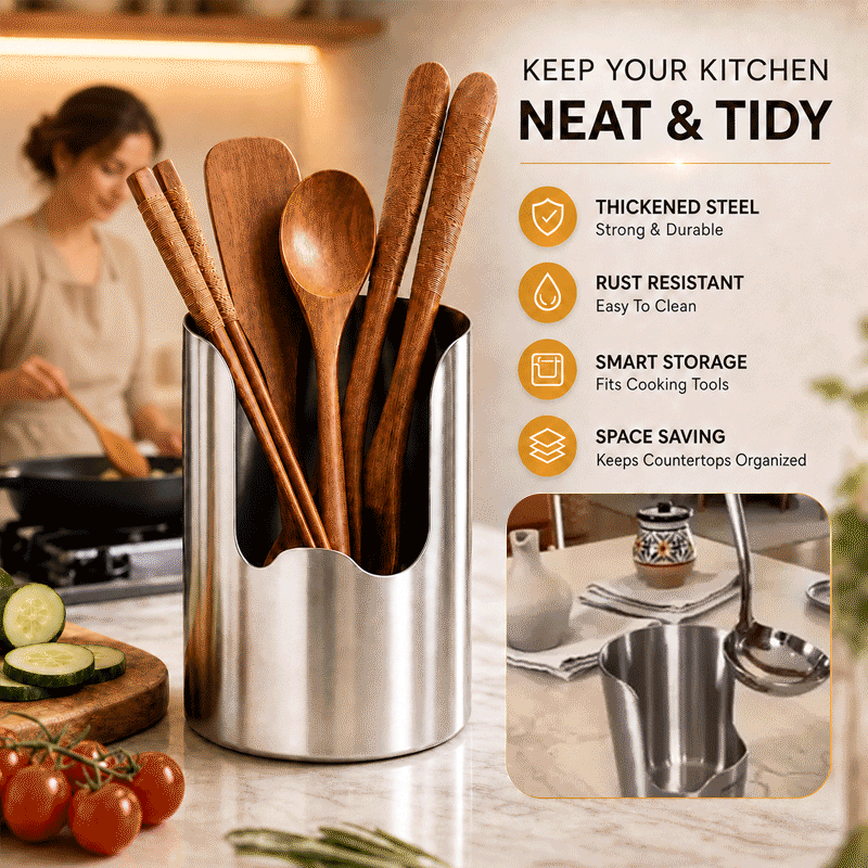 🔥50% OFF Today🍽️ Premium Stainless Steel Kitchen Counter Organizer upsell