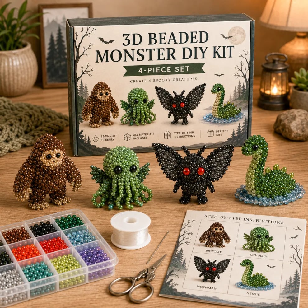 🔥Hot Sale - 50% OFF🔥🏆Limited Time Sale 49% OFF🧵✨Petite 3D Beaded Animal Craft Kit