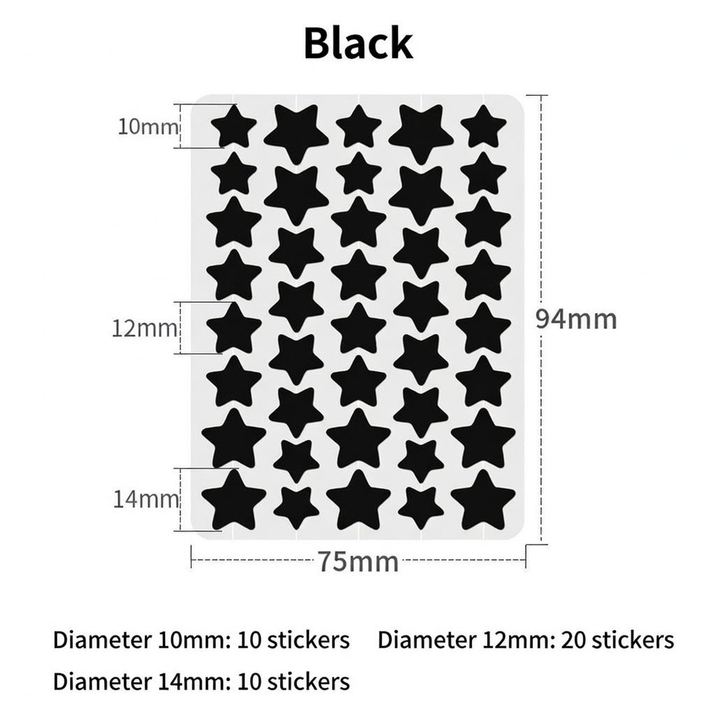 ✔Celsiora® 2-in-1 Microneedle & Hydrocolloid Star Patch | Acne, Raised Moles, Flat Warts & Skin Tags Remover | 6 Colors Pimple Patch for Face & Neck | Invisible Star Zit Stickers | 240 Count