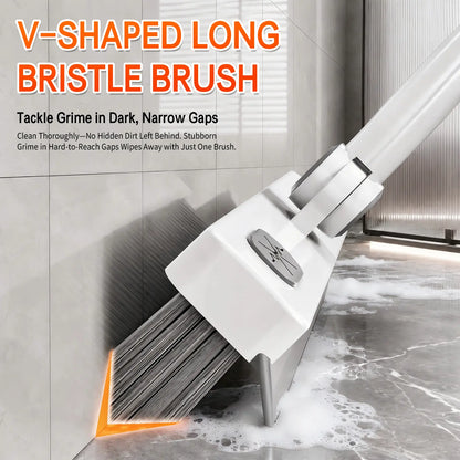 180° Rotating Gap Cleaning Tool -Extendable Adjustable No-Touch Cleaner forWindows, Sliding Doors, Narrow Spaces, HomeDeep Cleaning