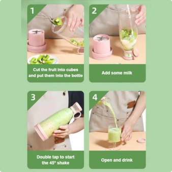 🎁 Flash Sale(🚀50%OFF) 💥 Portable Juicer Bestseller | 🌟 Fresh Juice, Anytime, Anywhere! -Remifa®