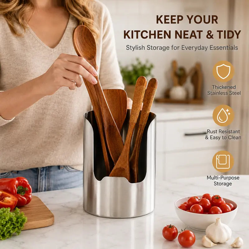 🔥50% OFF Today🍽️ Premium Stainless Steel Kitchen Counter Organizer upsell