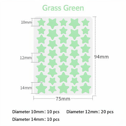 Devareon® 2-in-1 Microneedle & Hydrocolloid Star Patch 🌟 | Acne, Blackheads, Skin Tags & Raised Blemishes Remover 💫 | 6 Colors Pimple Patch for Face & Neck 🌸 | Invisible Star Zit Stickers ✨