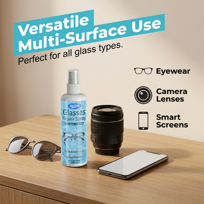⏰ Hot Sale🔥💥LAST DAY SALE 50%OFF💥 Lens Scratch Repair Spray 👓✨ – Micro-Scratch Remover, Streak-Free, Safe on Coatings