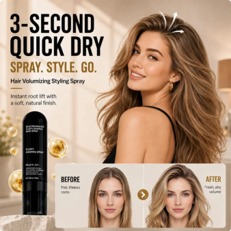 🎉Limited Time 💥Buy 3 get 2 free🌸Volumizing Setting Spray Create Fluffy, Bouncy Hair With Lightweight All-Day Hold ✨