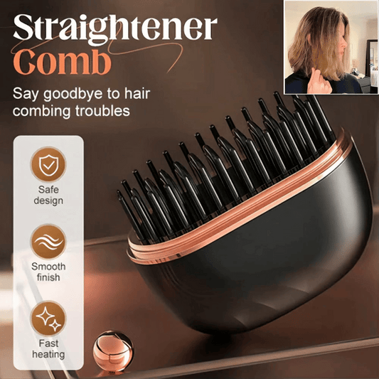 ✨Hot Sale⏳ Mini Cordless Hair Straightener Comb