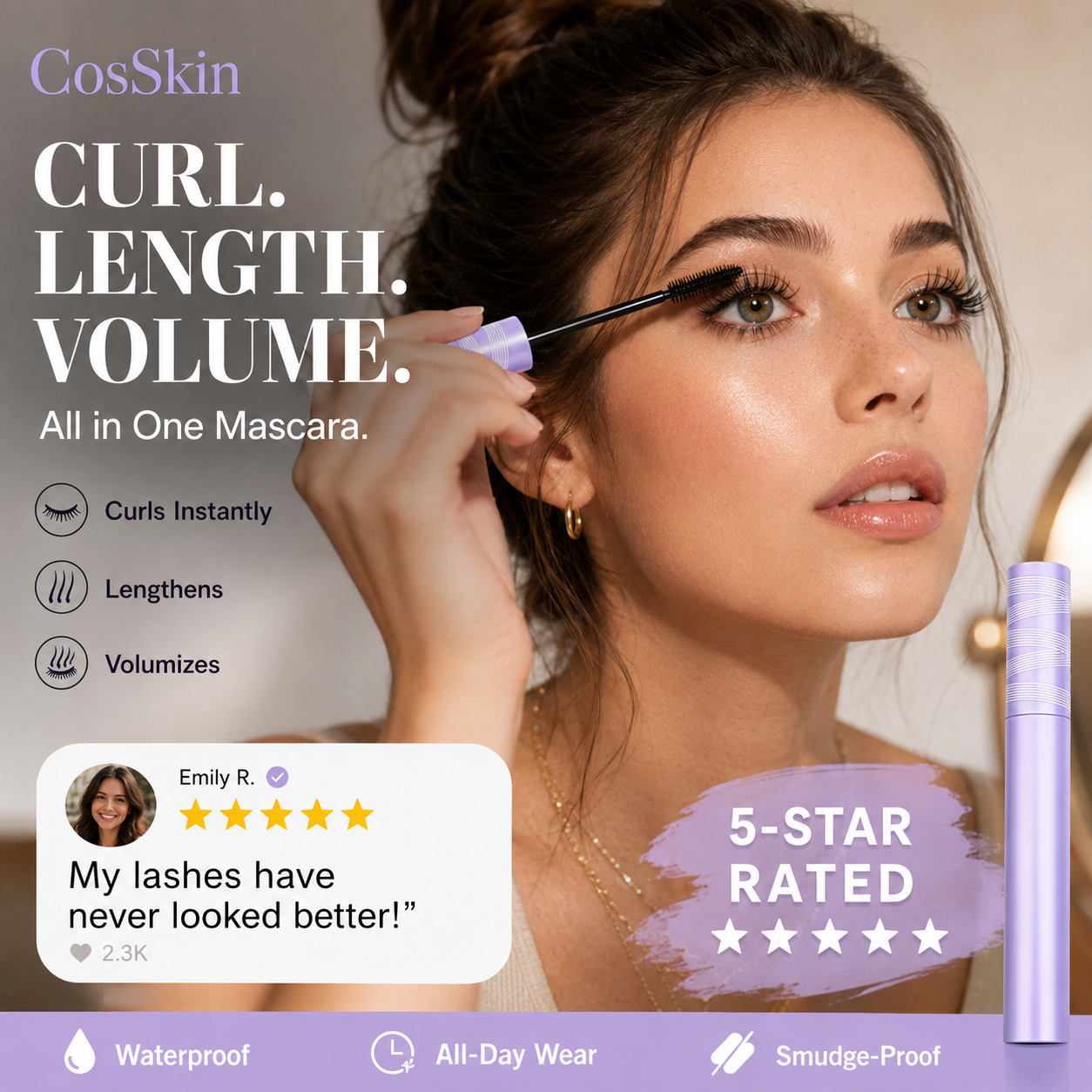 💜 Final 3 hours Buy 1 get 1 Free !! 💜Tubing Mascara & Primer