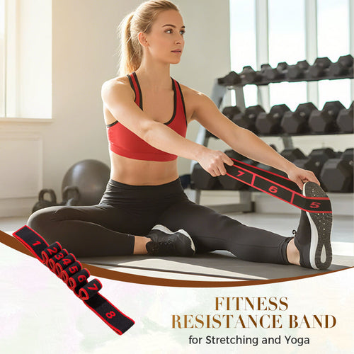 🧘‍♀️ Stretch deeper, move more freely – Resistance band, wherever you are