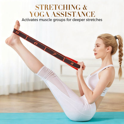 🧘‍♀️ Stretch deeper, move more freely – Resistance band, wherever you are