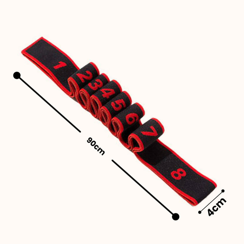 🧘‍♀️ Stretch deeper, move more freely – Resistance band, wherever you are
