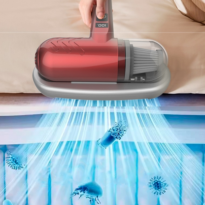 😱🛏️Invisible mites are robbing you of your sleep! Normal vacuum cleaners useless? Beating + vacuuming + UV in one!💥🔦 -Remifa®