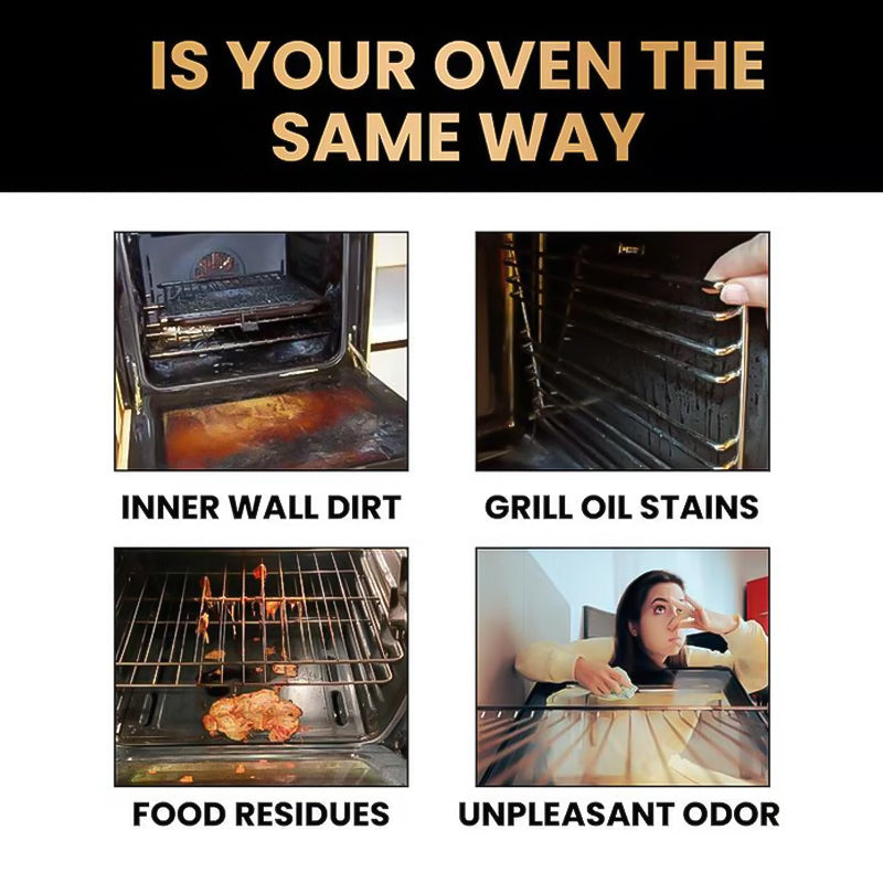 upsell 60%off🧼 BUY 2 GET 1 FREE! ✨ Oven & Grill Cleaner Spray – Dissolves Grease in 5 Mins, No Scrubbing & Eliminates Odors 🔥  21 Reviews