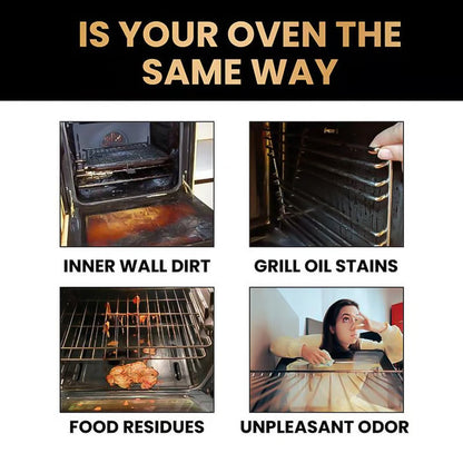 upsell 60%off🧼 BUY 2 GET 1 FREE! ✨ Oven & Grill Cleaner Spray – Dissolves Grease in 5 Mins, No Scrubbing & Eliminates Odors 🔥  21 Reviews