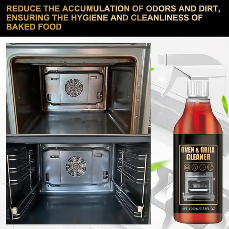 upsell 60%off🧼 BUY 2 GET 1 FREE! ✨ Oven & Grill Cleaner Spray – Dissolves Grease in 5 Mins, No Scrubbing & Eliminates Odors 🔥  21 Reviews