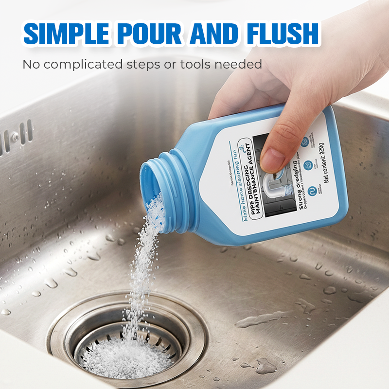 🧹 Up to￡2.99 per serving！ ⚡ Powerful Drain & Pipe Clog Remover – Strong Unclogging Power, Multi-Pipe Universal Fit, Fast-Acting & Easy to Use 🚿