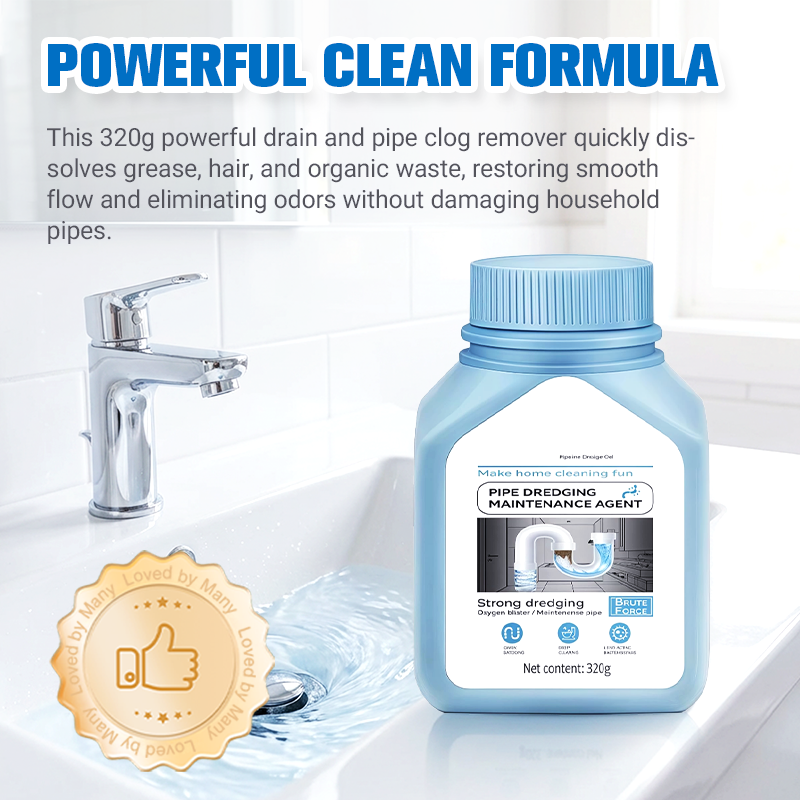 🧹 Up to￡2.99 per serving！ ⚡ Powerful Drain & Pipe Clog Remover – Strong Unclogging Power, Multi-Pipe Universal Fit, Fast-Acting & Easy to Use 🚿