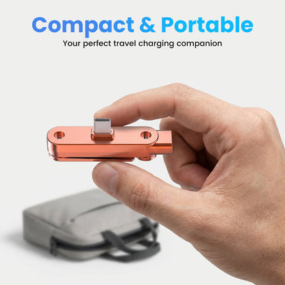 🔥🔥Fast Charging Adapter with 360° Foldable Phone Stand