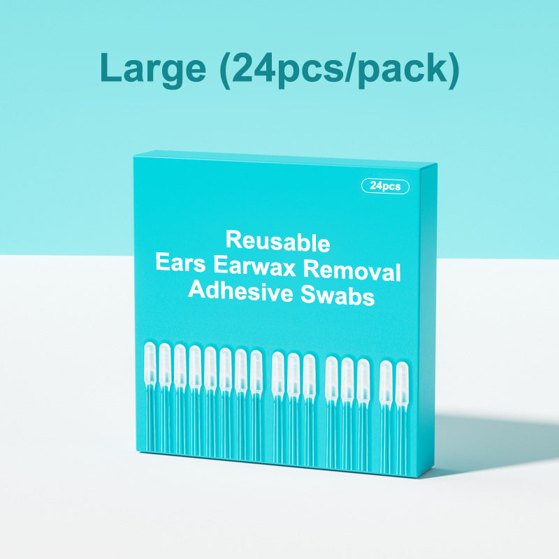 💖Reusable Earwax Removal Adhesive Swabs
