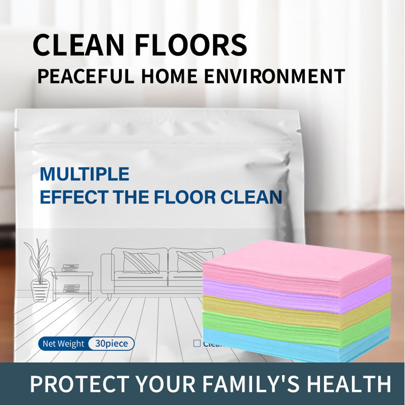 ⏰🔥LIMITED TIME 40% OFF! 30-Pieces Multi-Effect Floor Cleaning Sheets