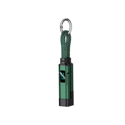 🔥HOT SALE 60% OFF🔥4-in-1 Digital Display Keychain Charging Cable