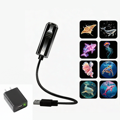 Next-Gen Smart Projection HD Smart Dynamic 5D Holographic Night Light Projector🥳50,000+ Happy Users