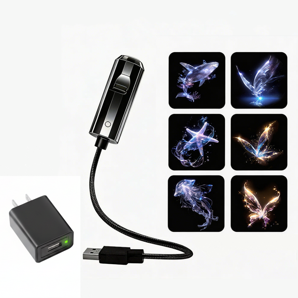 Next-Gen Smart Projection HD Smart Dynamic 5D Holographic Night Light Projector🥳50,000+ Happy Users