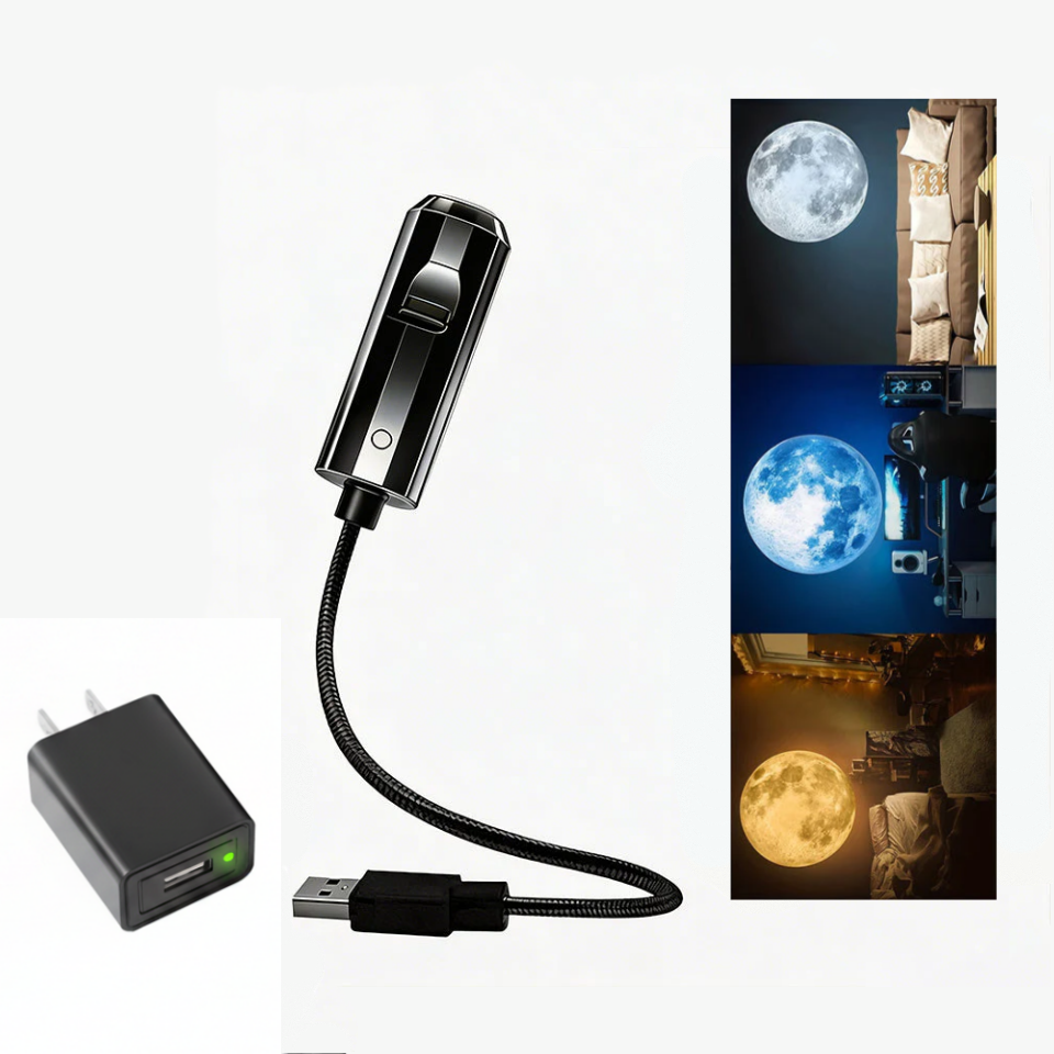 Plug-and-Play HD Galaxy & Ocean Projector Night Light🥳50,000+ Happy Users