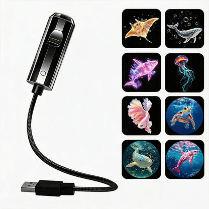 Next-Gen Smart Projection HD Smart Dynamic 5D Holographic Night Light Projector🥳50,000+ Happy Users