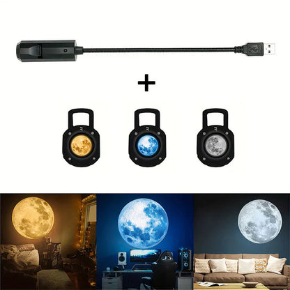 Next-Gen Smart Projection HD Smart Dynamic 5D Holographic Night Light Projector🥳50,000+ Happy Users