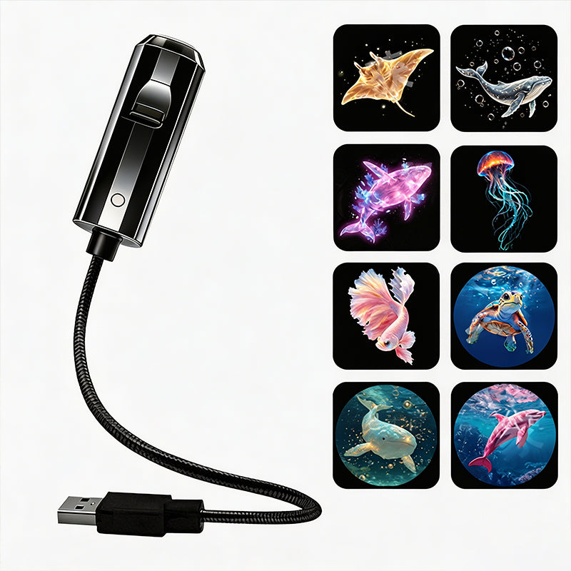 Next-Gen Smart Projection HD Smart Dynamic 5D Holographic Night Light Projector🥳50,000+ Happy Users