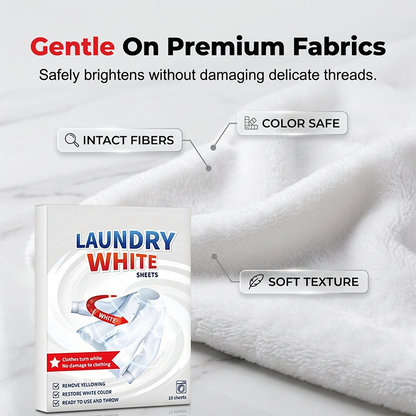 🤍Deep Cleaning Laundry Whitening Sheets🌿