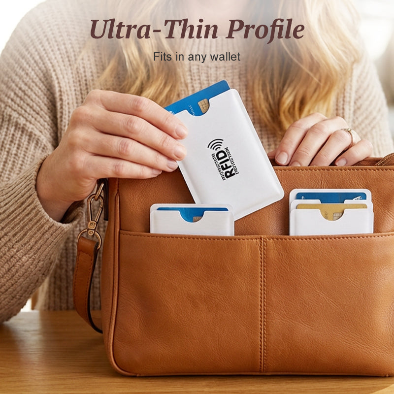 🏆LAST DAY SALE 50% OFF🔥RFID Blocking Sleeves for Credit Cards