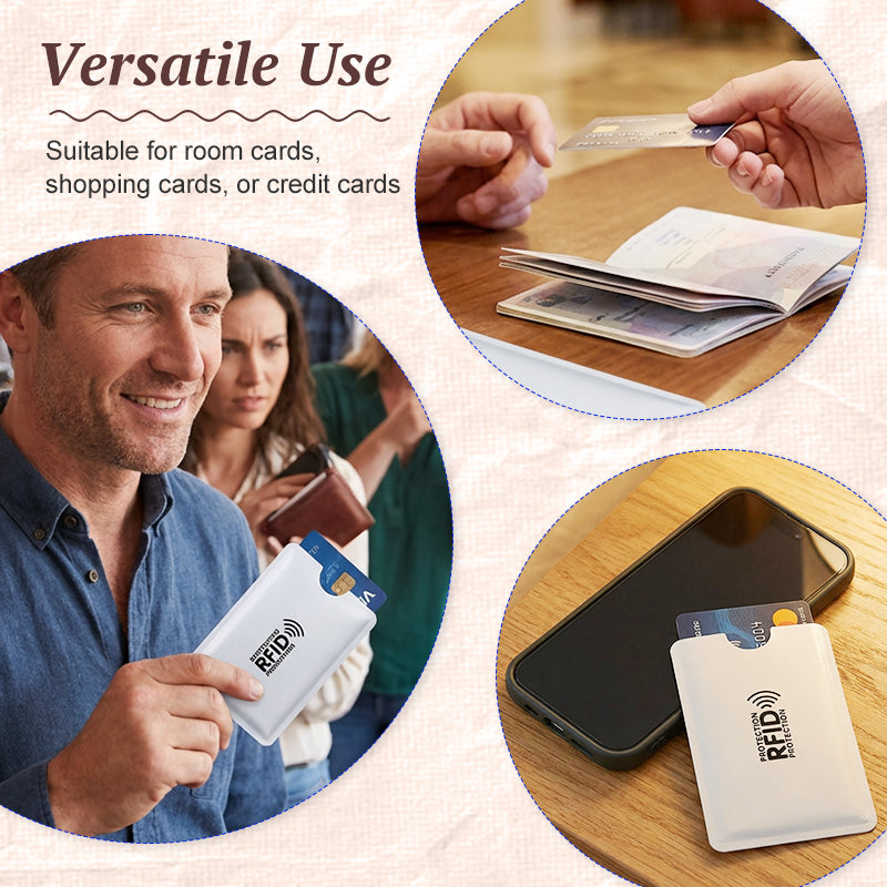 🏆LAST DAY SALE 50% OFF🔥RFID Blocking Sleeves for Credit Cards