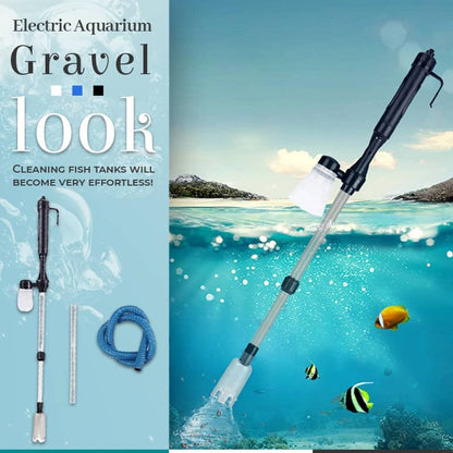 🐠LAST DAY SALE 50% OFF⚡50K+ SOLD 🐟Electric Aquarium Gravel Cleaner—battery-operated, adjustable length, and easy to use—suitable for all aquariums 🧹🐟