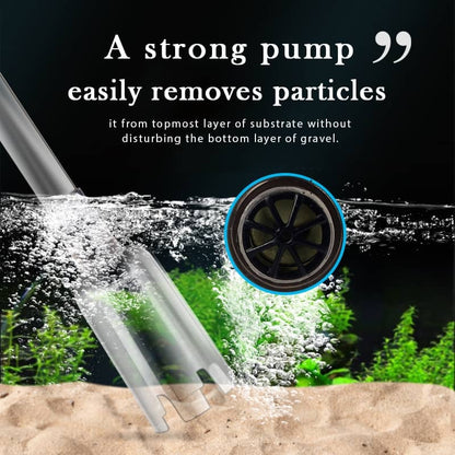 🐠LAST DAY SALE 50% OFF⚡50K+ SOLD 🐟Electric Aquarium Gravel Cleaner—battery-operated, adjustable length, and easy to use—suitable for all aquariums 🧹🐟