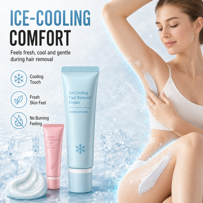 60% Off 🥳2026 TOP PICK🥳 Hair Removal Cream – Enriched with Rose & Lavender Oil, Niacinamide Brightening – Inhibits Regrowth, Longer-Lasting Smoothness! 💖💨