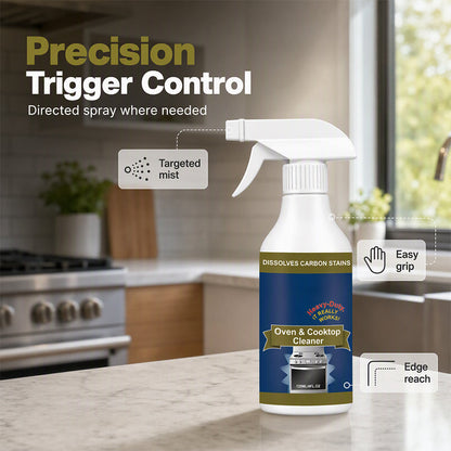 🥳2026 HOT SALE🥳🧼Heavy Duty Oven & Cooktop Cleaner Spray