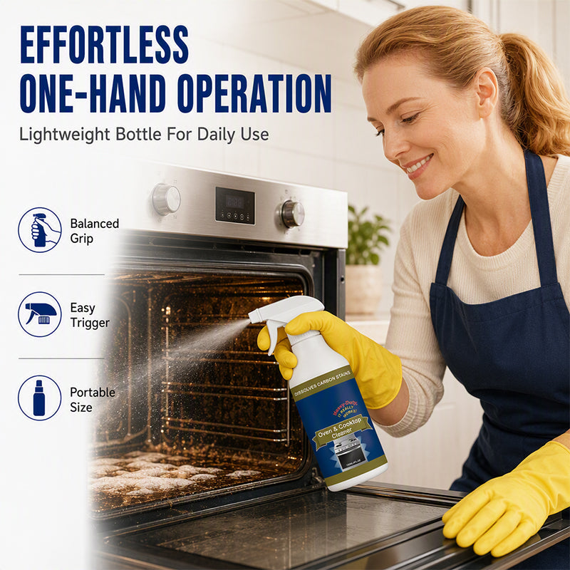 🥳2026 HOT SALE🥳🧼Heavy Duty Oven & Cooktop Cleaner Spray