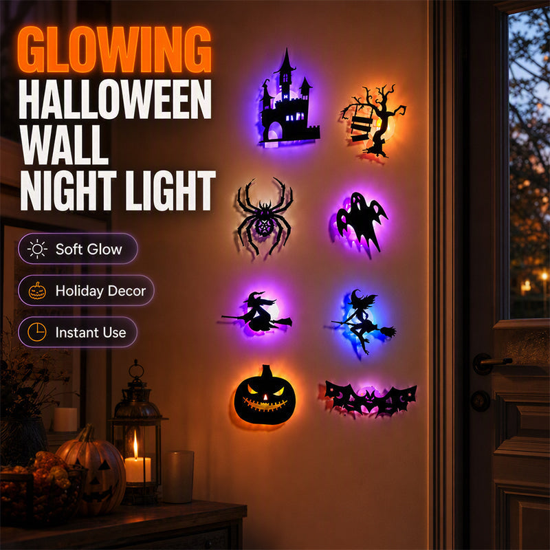 🎃✨ 50% OFF Halloween Glow Wall Stickers – Light Up Your Room & Create a Spooky Halloween Atmosphere 👻🌙