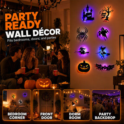 🎃✨ 50% OFF Halloween Glow Wall Stickers – Light Up Your Room & Create a Spooky Halloween Atmosphere 👻🌙