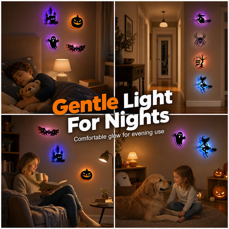 🎃✨ 50% OFF Halloween Glow Wall Stickers – Light Up Your Room & Create a Spooky Halloween Atmosphere 👻🌙