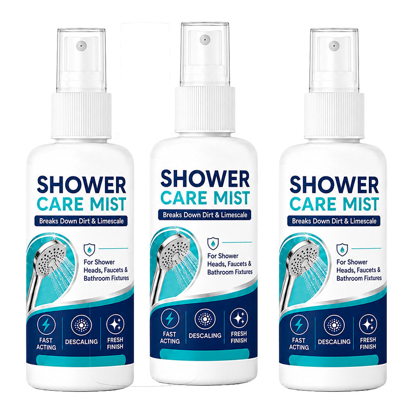 🔥 50% OFF! 🚿 Shower Limescale Remover Spray | Dissolves Water Stains, Mineral Buildup & Restores Shine ✨