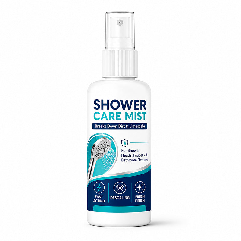 🔥 50% OFF! 🚿 Shower Limescale Remover Spray | Dissolves Water Stains, Mineral Buildup & Restores Shine ✨