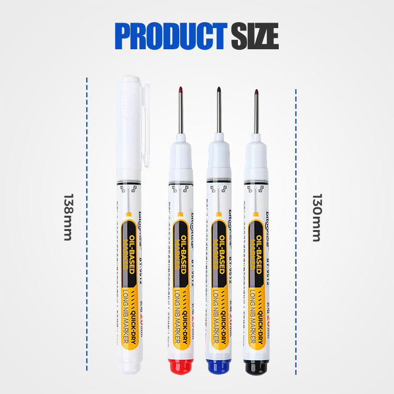 ⏳🔥LIMITED-TIME 50% OFF! ⏰Precision Tip Quick-Dry Oil-Based Marker Pen