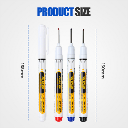 ⏳🔥LIMITED-TIME 50% OFF! ⏰Precision Tip Quick-Dry Oil-Based Marker Pen