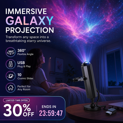 Next-Gen Smart Projection HD Smart Dynamic 5D Holographic Night Light Projector🥳50,000+ Happy Users